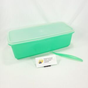 Vintage Tupperware #782 3-pc Vegetable Crisper w/ Corer Jadeite Green